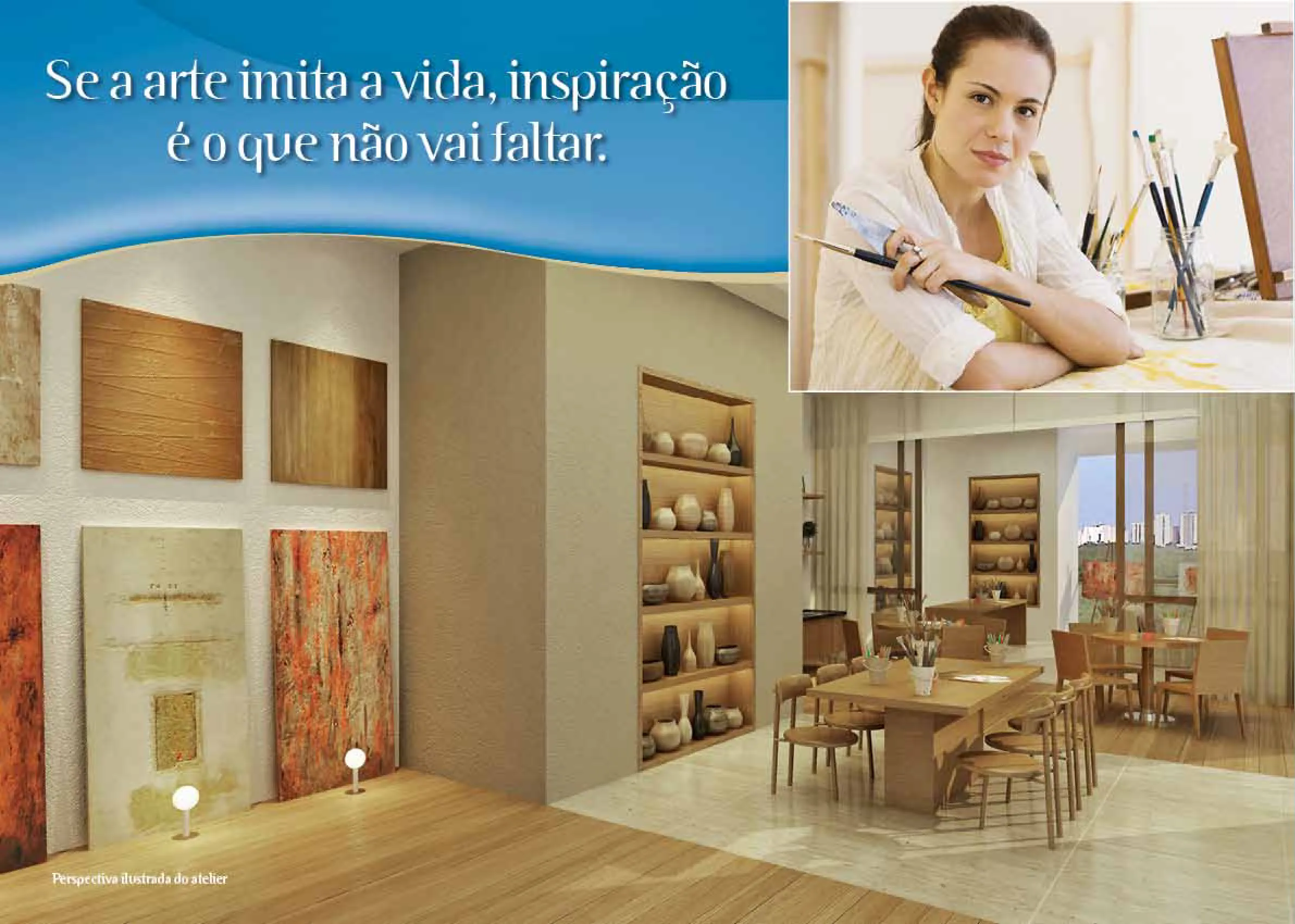 Le Parc Boa Viagem — perspectiva ilustrada do atelier